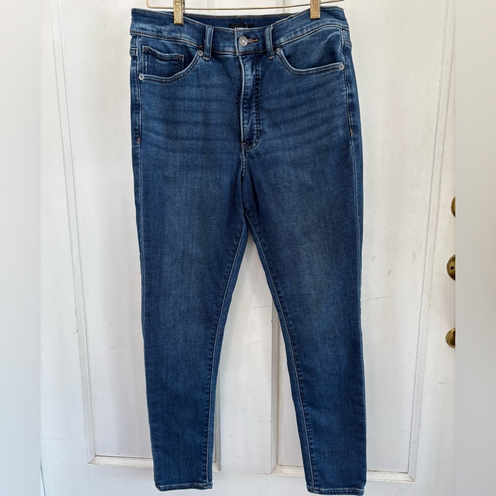 Express High Rise Blue Women's Jeans